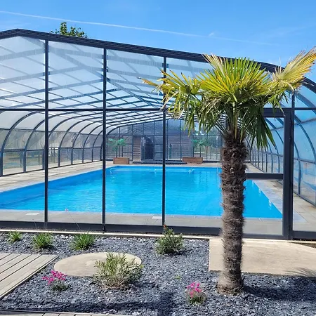 Confort 3 Chambres, Piscine Chauffee, Entre Et Nature Pres Du Golfe Du Morbihan - Fr-1-783-3 Chalet Marzan